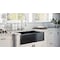 Ruvati 30"x20" Farmhouse Apron-Front Kitchen Sink Sgl Bowl, Glossy Black RVL2100BK - alternate 8
